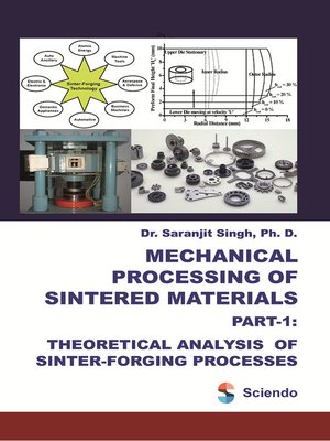 cover image of Mechanical Processing of Sintered Materials